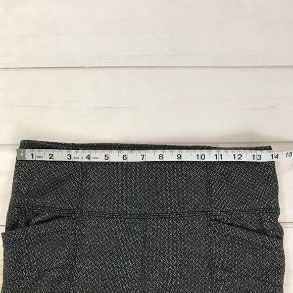 Athleta Womens Black White Activewear Pant Medium - Picture 6 of 9